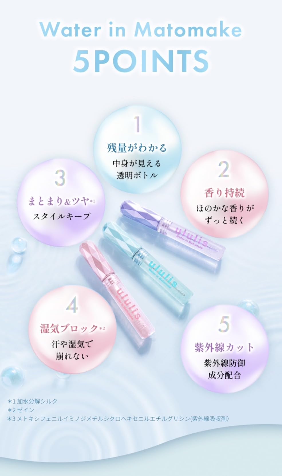 Amazon | ウルリス ウォーターイン 美容スティック うねり髪直す・アホ
